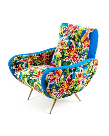 Armchair Flowers with Holes Seletti | BHOME