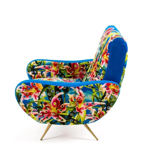 Armchair Flowers with Holes Seletti | BHOME