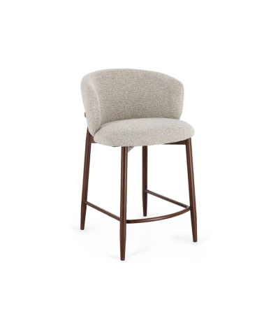 Tabouret AMALIA BIZZOTTO bouclé | BHOME by Arredi Barbàra