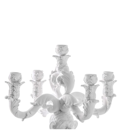 Bougeoir Burlesque Chimp Blanc Seletti | BHOME