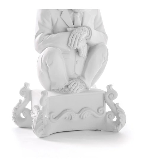 Candelabro Burlesque Chimp Blanco Seletti | BHOME