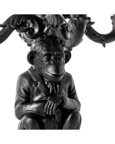 Candelabro Burlesque Chimp Blanco Seletti | BHOME