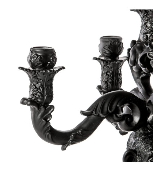 Burlesque Chimp White Seletti | BHOME