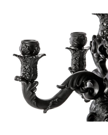 Bougeoir Burlesque Chimp Blanc Seletti | BHOME