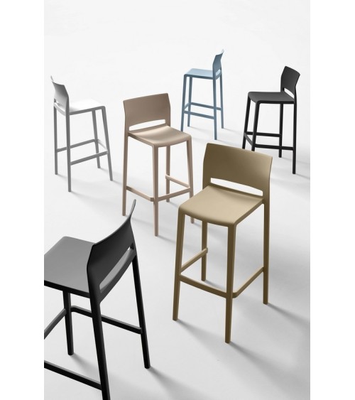 Sgabello Bakhita GABER impilabile outdoor | BHOME