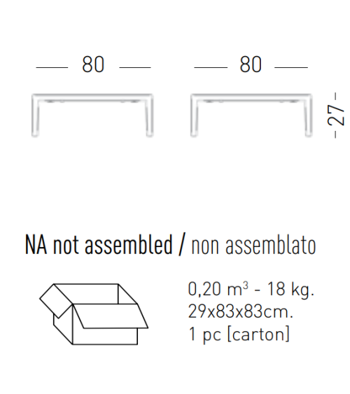 Mesa Engels GABER efecto mármol diseño | BHOME