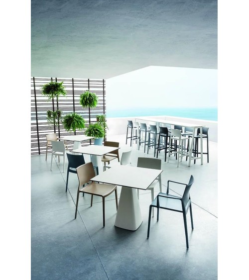Sedia Bakhita GABER impilabile indoor outdoor | BHOME