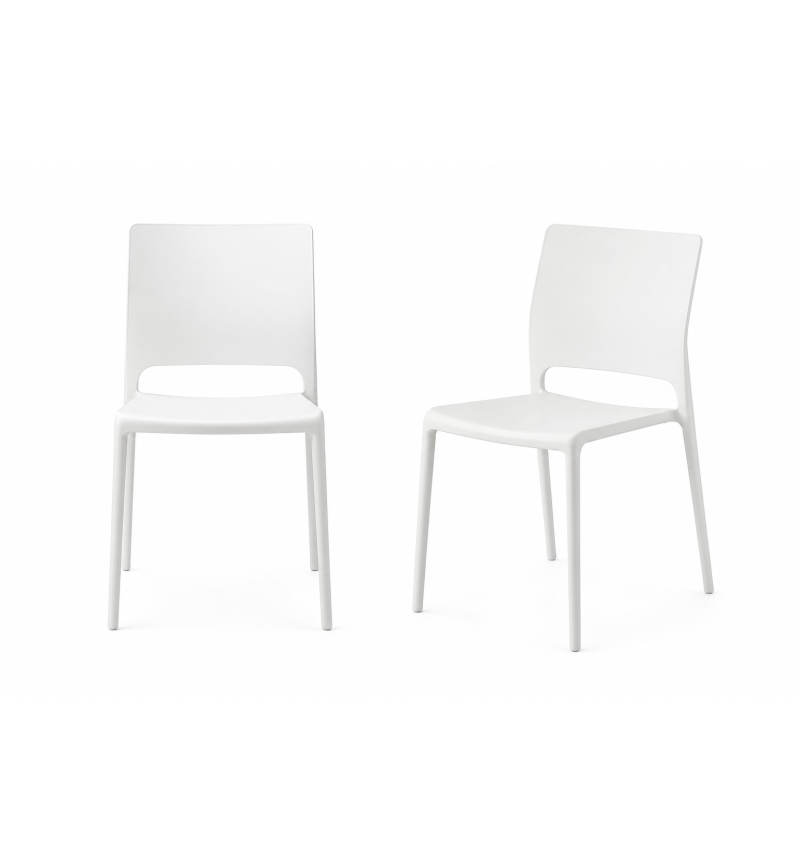 Sedia Bakhita GABER impilabile indoor outdoor | BHOME