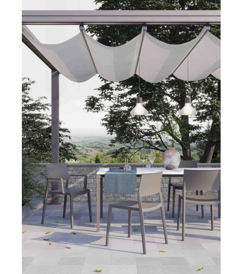 Chaise Lilibet GABER empilable outdoor design | BHOME