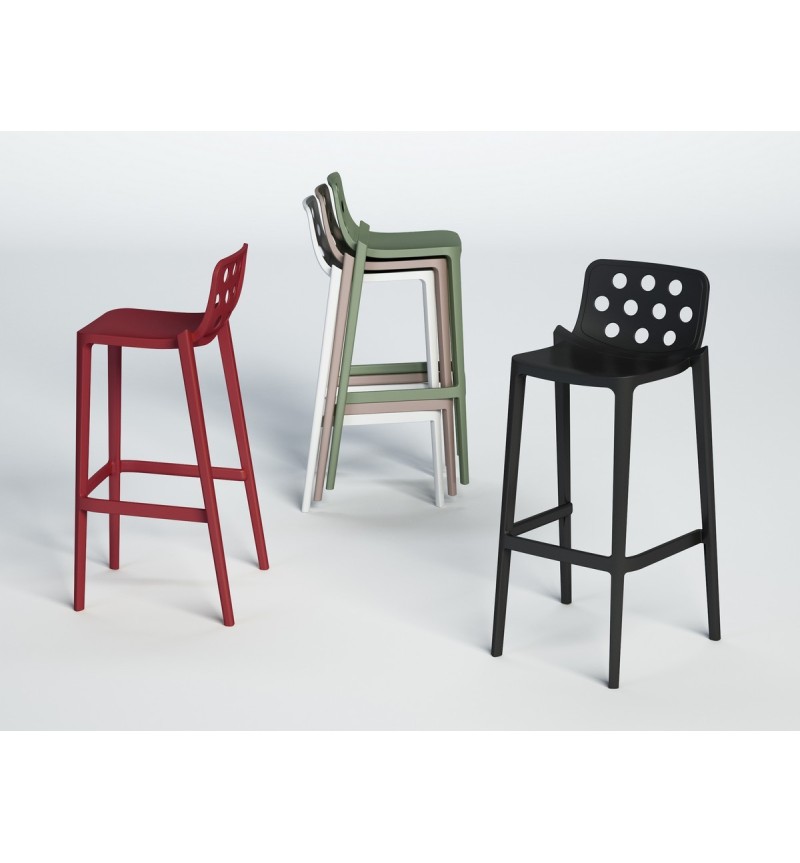Taburete Isidoro GABER apilable diseño | BHOME