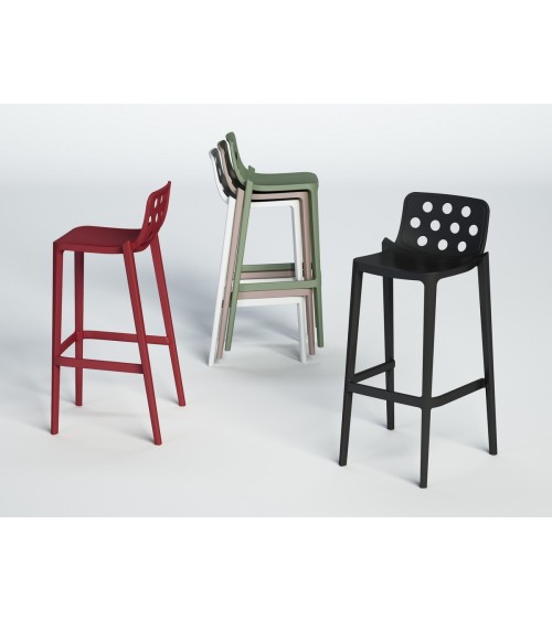 Taburete Isidoro GABER apilable diseño | BHOME