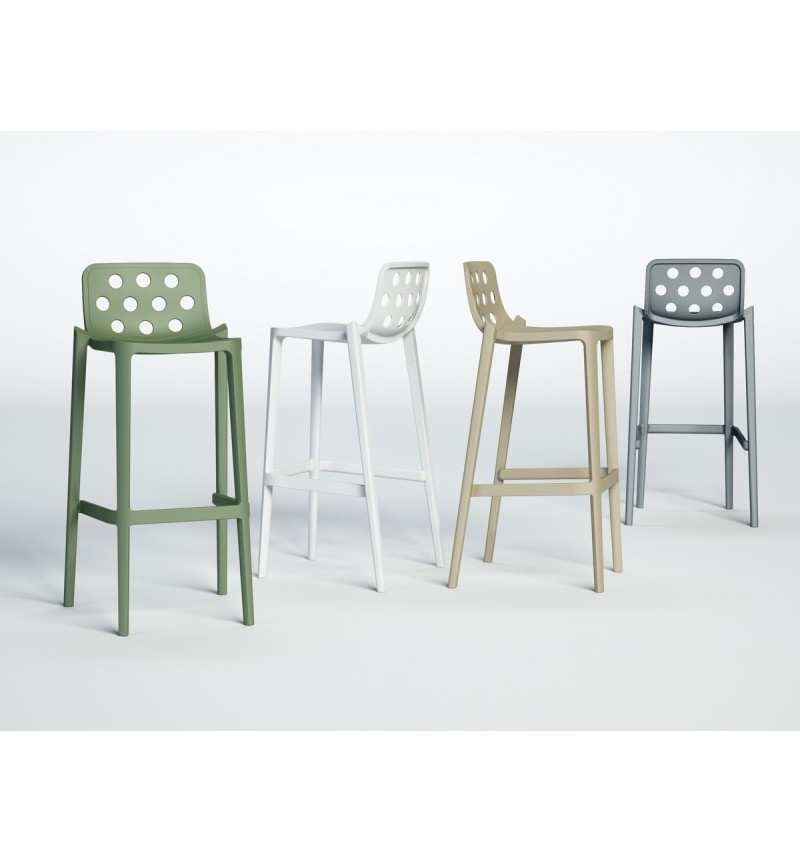Isidoro stool GABER stackable design | BHOME