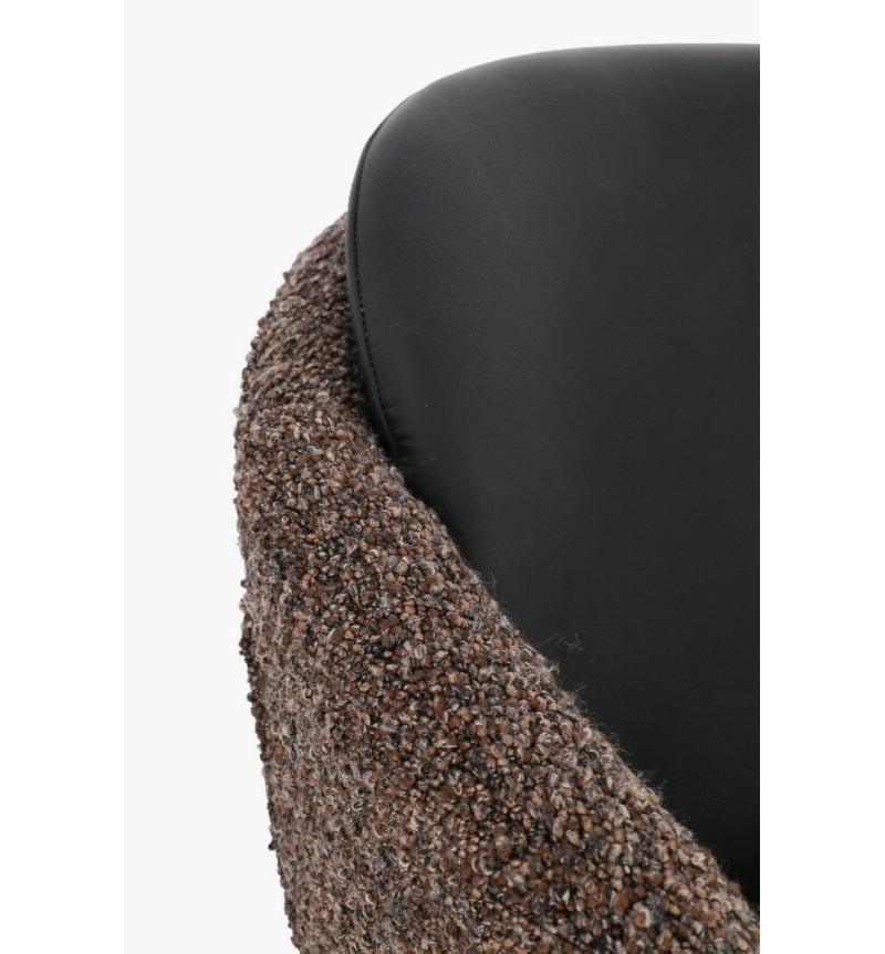 Sedia AVERIK BIZZOTTO bouclé | BHOME by Arredi Barbàra