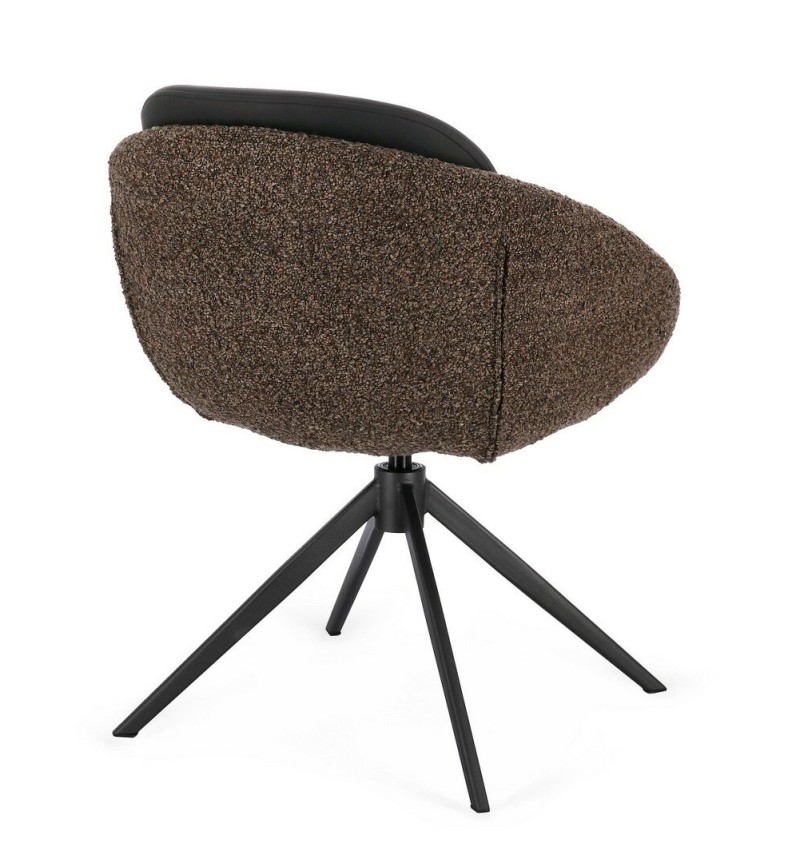 Sedia AVERIK BIZZOTTO bouclé | BHOME by Arredi Barbàra