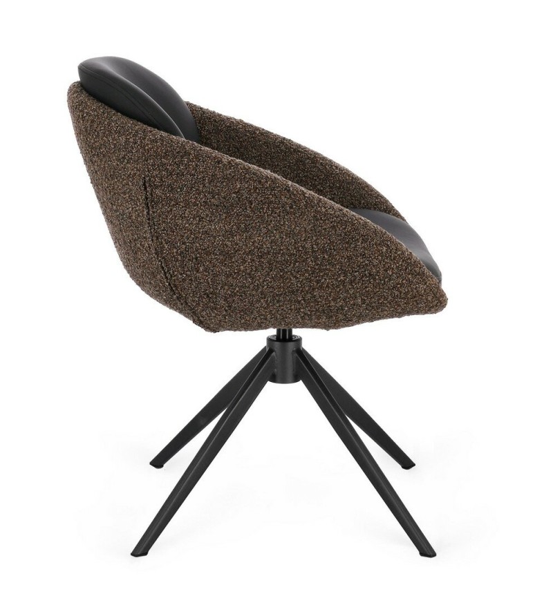 Chaise bouclé AVERIK BIZZOTTO | BHOME by Arredi Barbàra