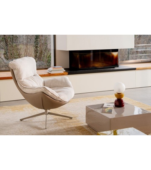 Fauteuil ARMELA beige BIZZOTTO | BHOME by Arredi Barbàra