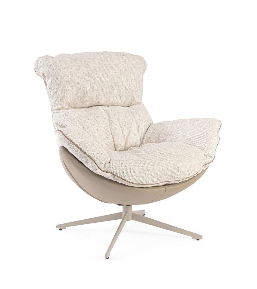 ARMELA Beige Armchair BIZZOTTO | BHOME by Arredi Barbàra