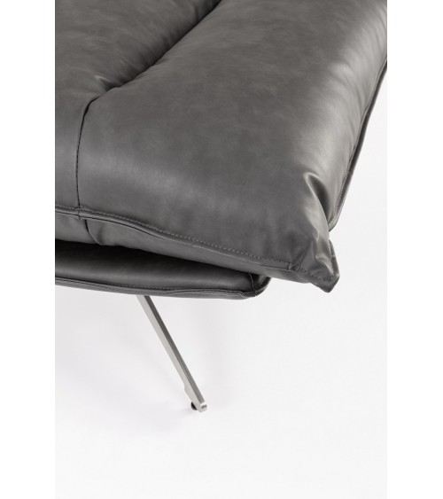 Fauteuil ALANEZ gris foncé BIZZOTTO | BHOME by Arredi Barbàra