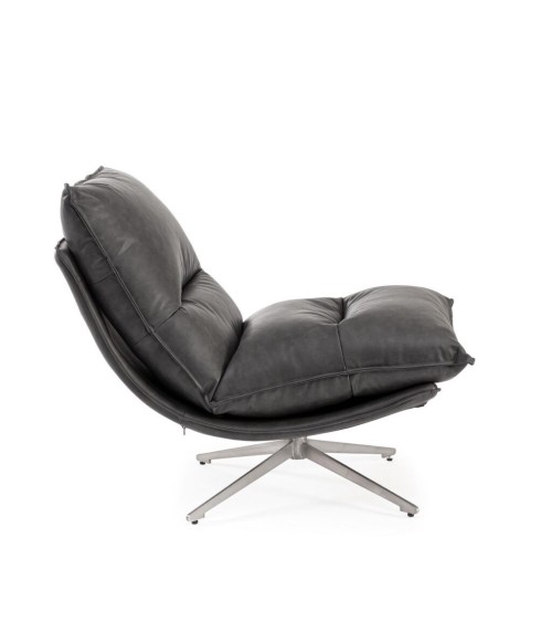 Sillón ALANEZ gris oscuro BIZZOTTO | BHOME by Arredi Barbàra