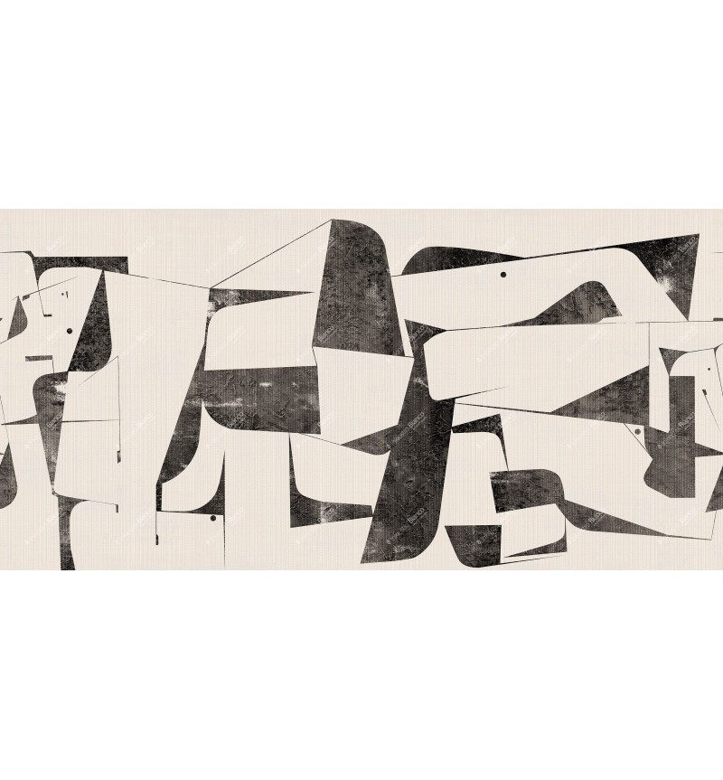 Tapete Strokes INKIOSTRO BIANCO | BHOME