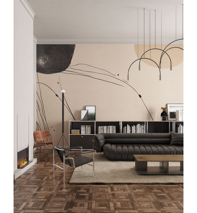 Tapete Aurelia INKIOSTRO BIANCO | BHOME