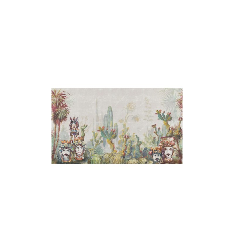 Tapete Sicilia INKIOSTRO BIANCO | BHOME