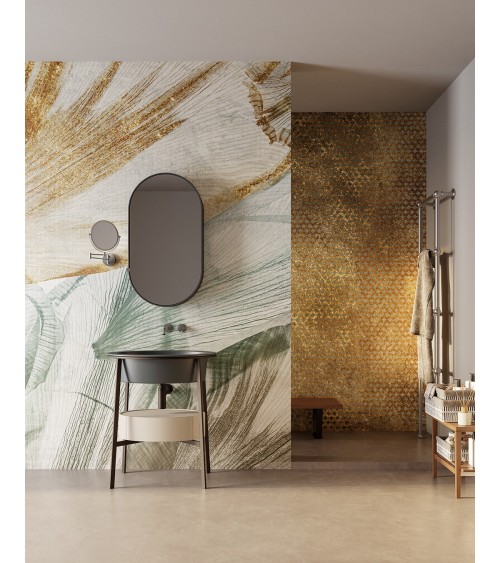 Carta da parati Crocus INKIOSTRO BIANCO | BHOME