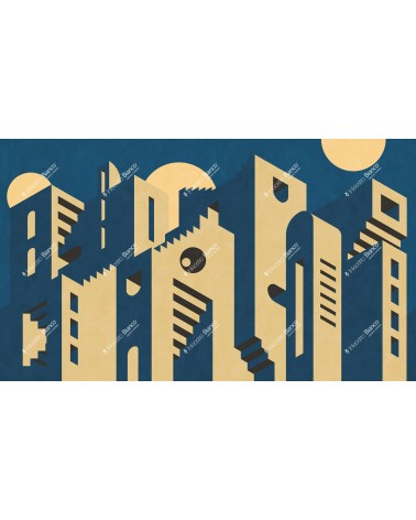 Wallpaper Metropolis INKIOSTRO BIANCO | BHOME