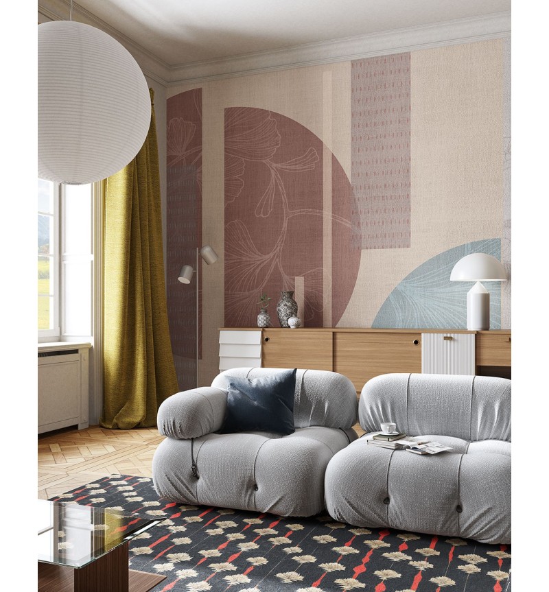 Papel pintado Geometric Dance INKIOSTRO BIANCO | BHOME