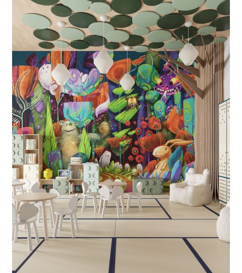Tapete Fantasy Tale INKIOSTRO BIANCO | BHOME