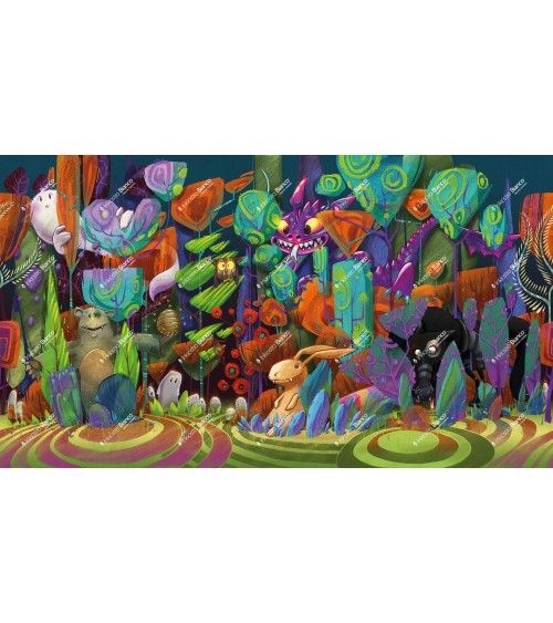 Papier peint Fantasy Tale INKIOSTRO BIANCO | BHOME