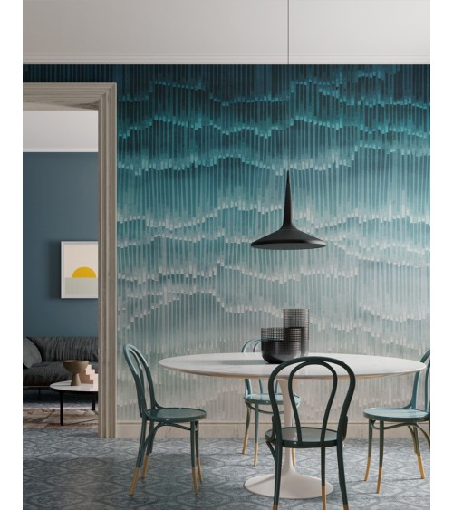 Tapete Fluvia INKIOSTRO BIANCO | BHOME