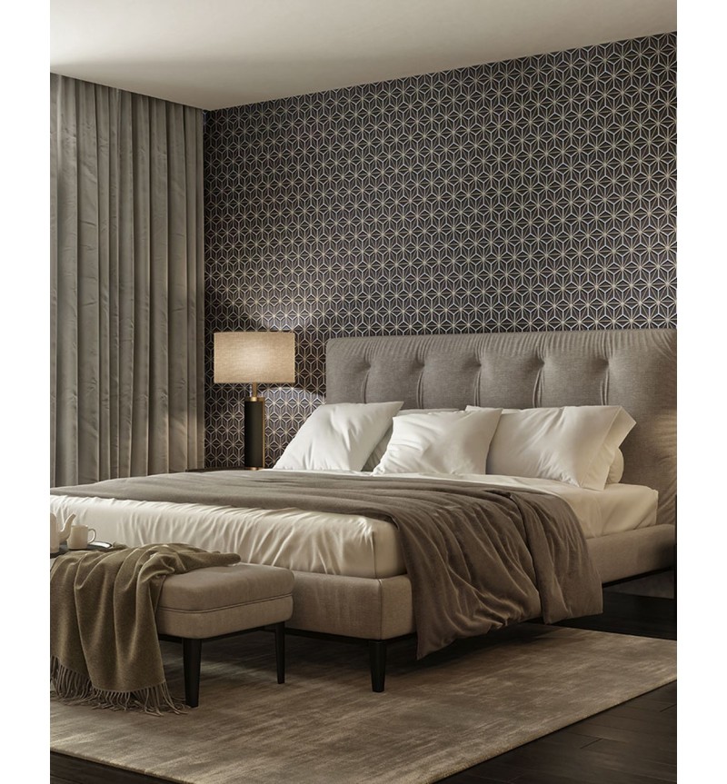 Tapete Steila INKIOSTRO BIANCO | BHOME