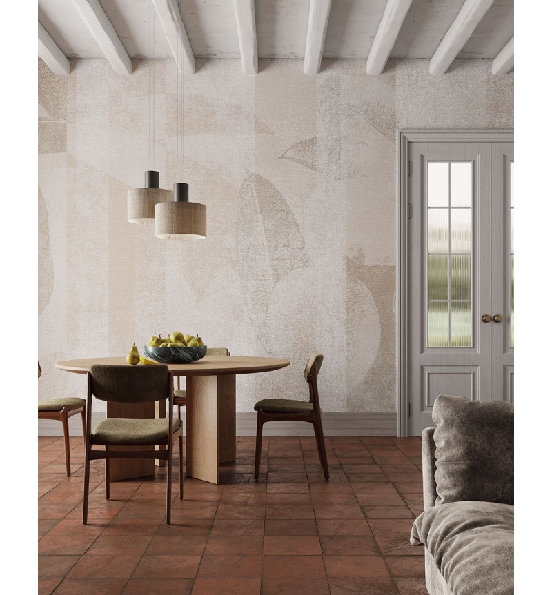 Papier peint Bright Leaves INKIOSTRO BIANCO | BHOME