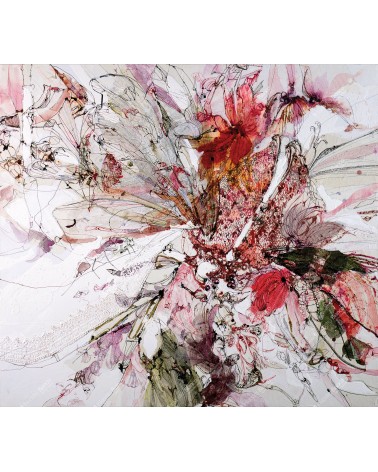 Carta da parati Boudoir II INKIOSTRO BIANCO | BHOME