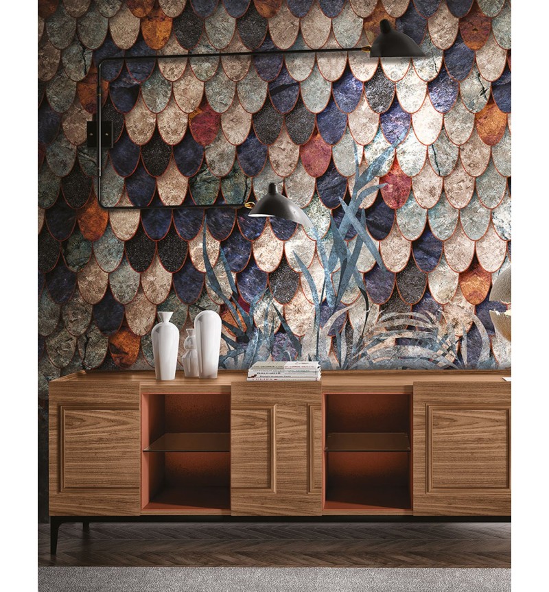 Papel pintado Bluescale INKIOSTRO BIANCO | BHOME