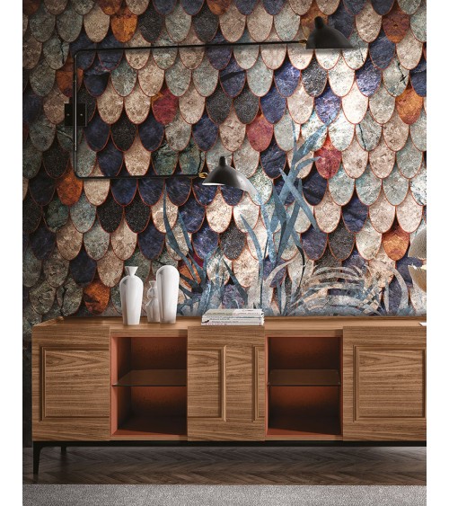 Papel pintado Bluescale INKIOSTRO BIANCO | BHOME