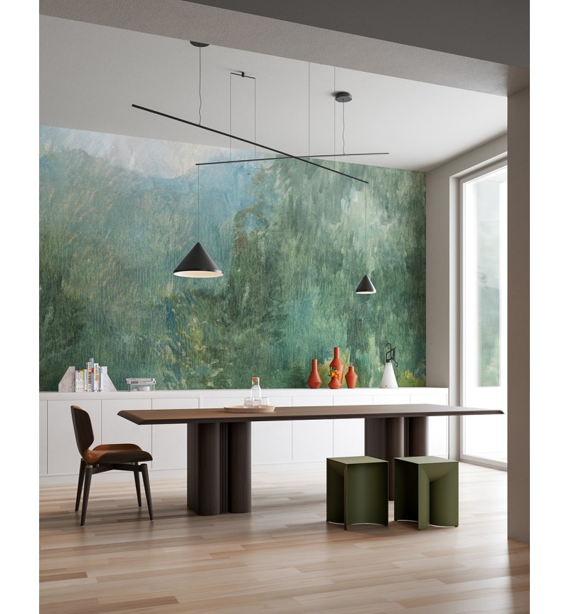 Carta da parati Viridian INKIOSTRO BIANCO | BHOME