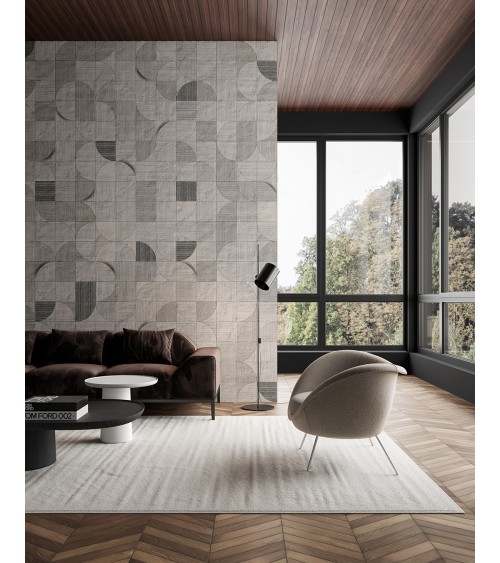 Carta da parati Mosaico lunare INKIOSTRO BIANCO | BHOME