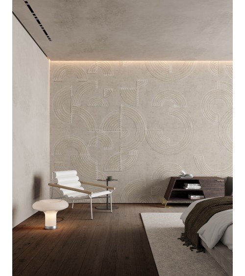 Tapete Equilibri grafici INKIOSTRO BIANCO | BHOME