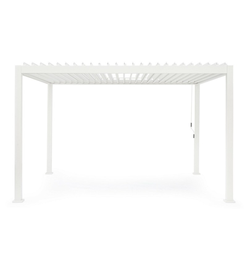 Pergola MAREA 3x4 BIZZOTTO bianca | BHOME by Arredi Barbàra
