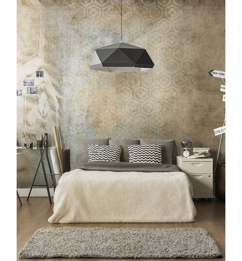 Carta da parati Tokyo lamp INKIOSTRO BIANCO | BHOME