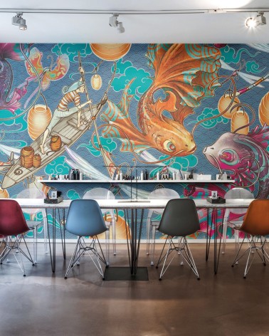 Wallpaper Silent sky INKIOSTRO BIANCO | BHOME