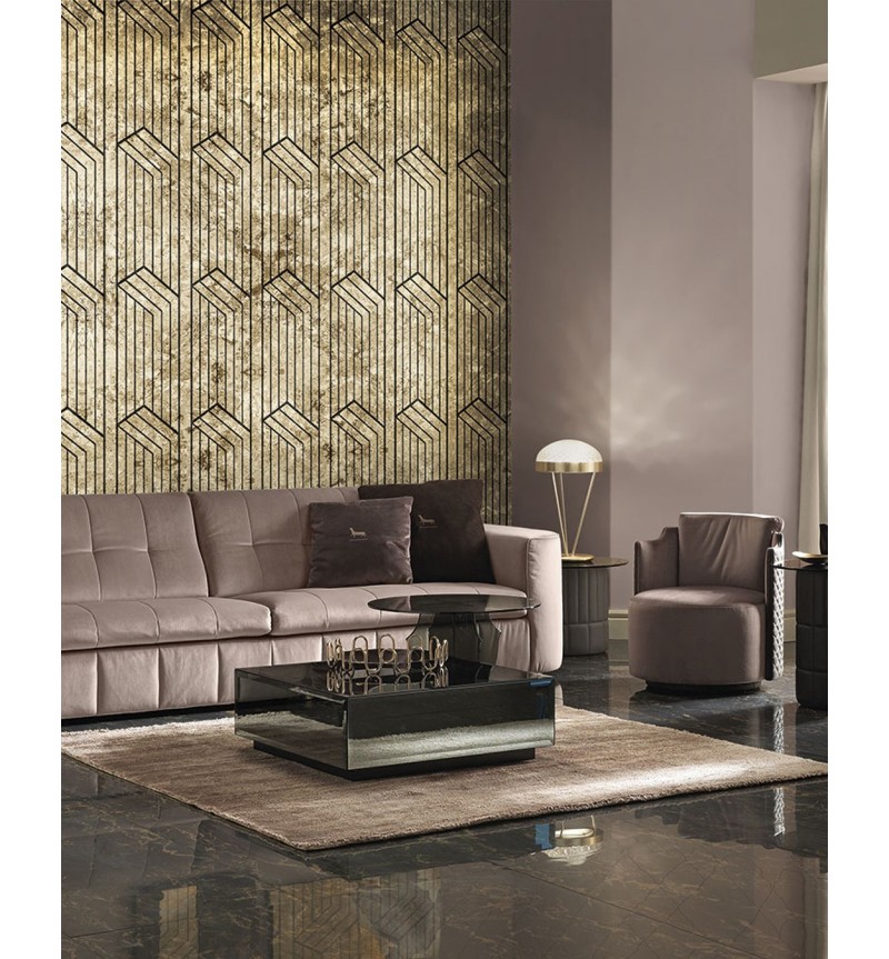 Carta da parati Goldfinger INKIOSTRO BIANCO | BHOME