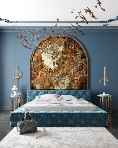 Tapete Silkywaves INKIOSTRO BIANCO | BHOME