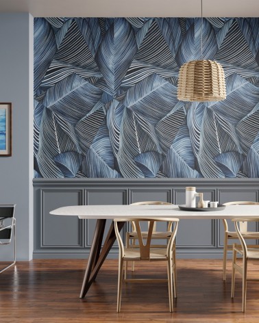 Wallpaper Foliage INKIOSTRO BIANCO | BHOME