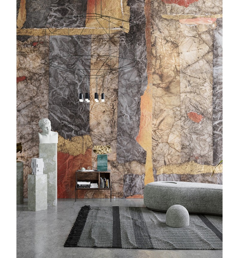 Carta da parati Dogon INKIOSTRO BIANCO | BHOME