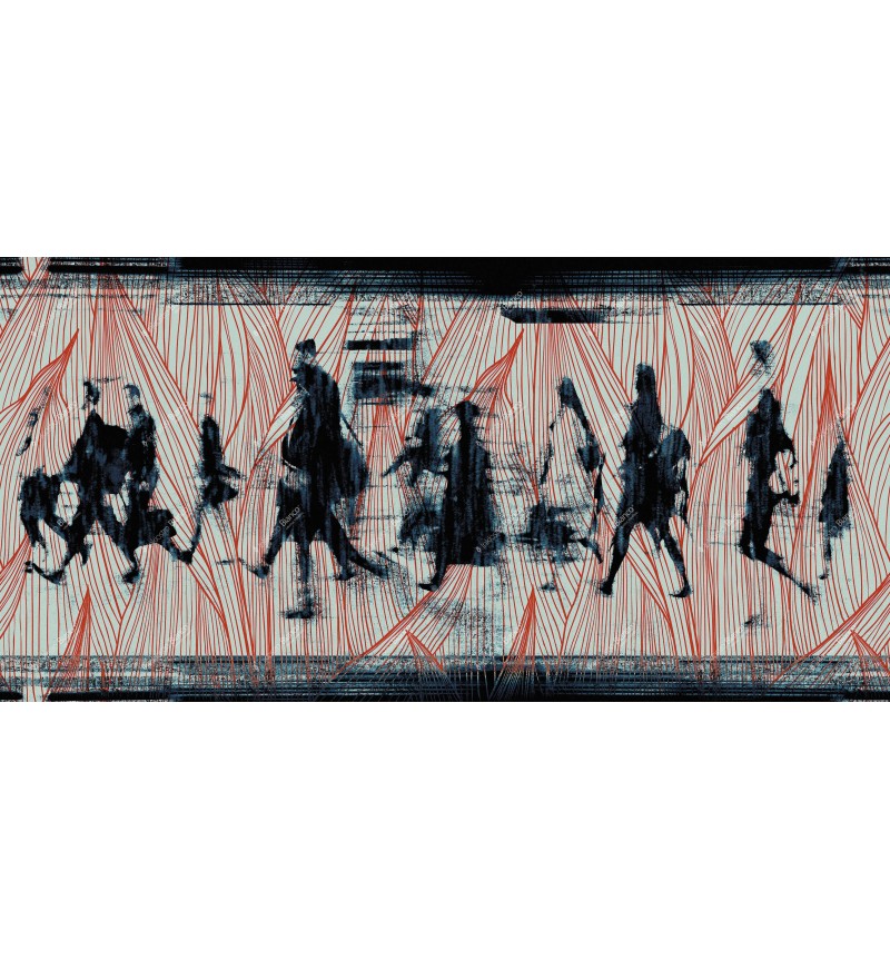 Papel pintado Walking INKIOSTRO BIANCO | BHOME