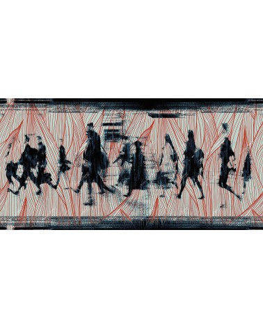 Wallpaper Walking INKIOSTRO BIANCO | BHOME