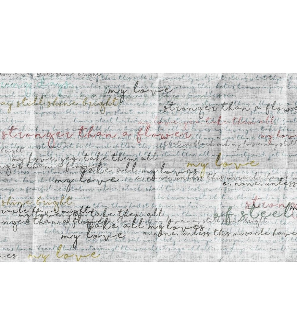 Carta da parati “WPC_300” – Collezione Wall Writing | BHOME